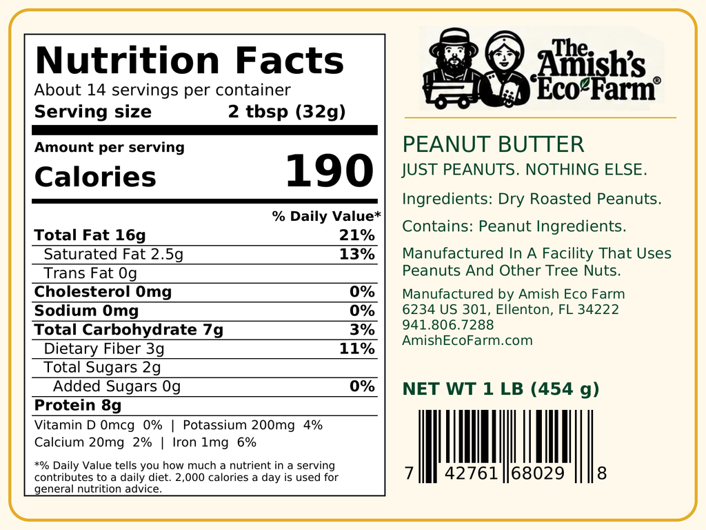 One Ingredient Peanut Butter