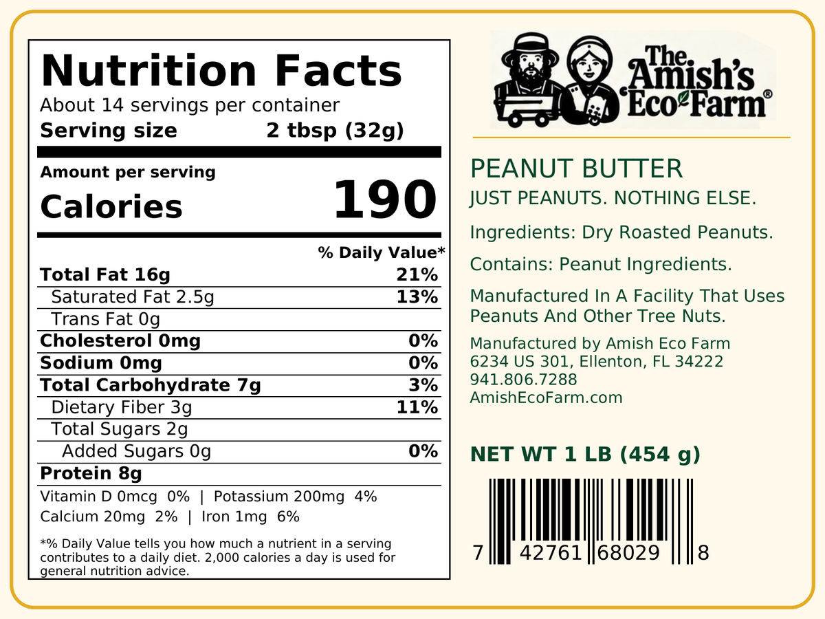 One Ingredient Peanut Butter