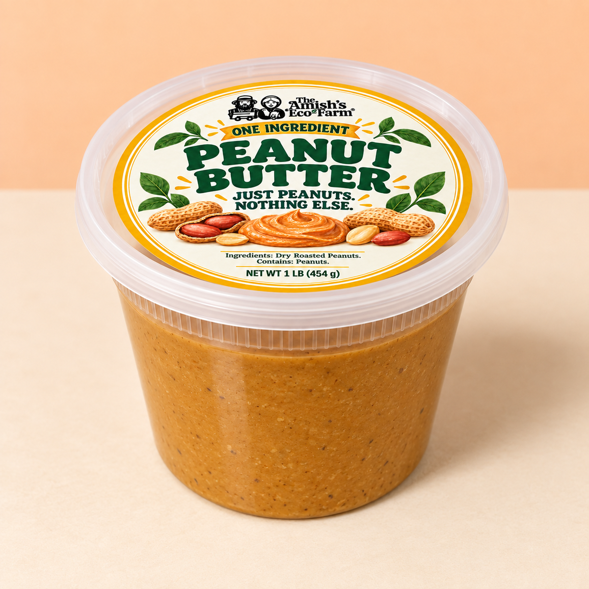 One Ingredient Peanut Butter