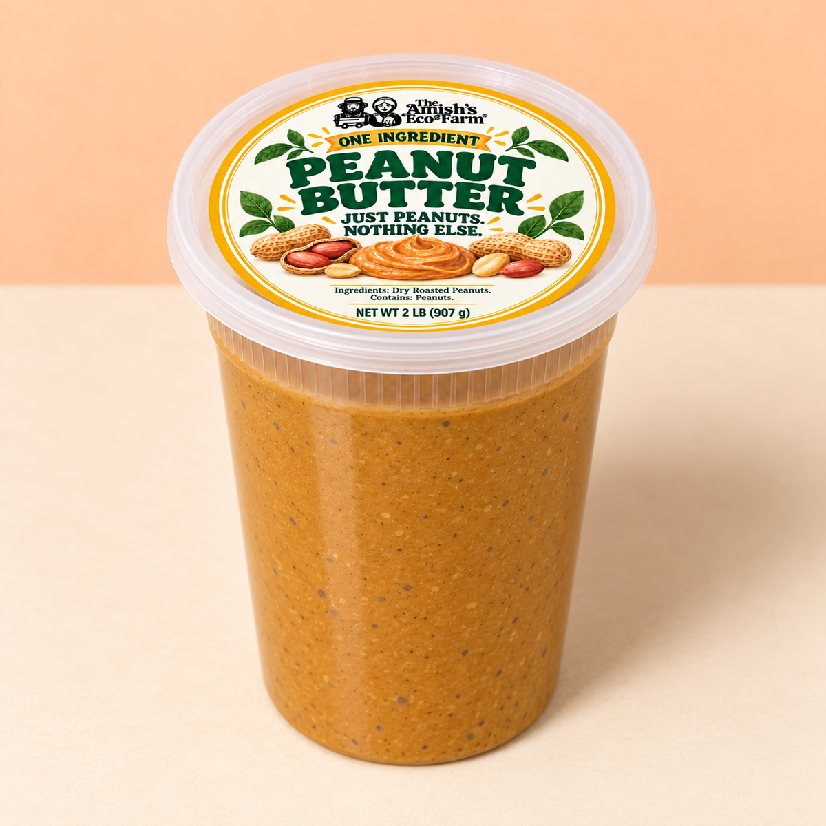 One Ingredient Peanut Butter